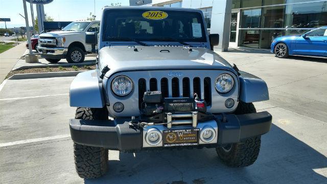 2015 jeep wrangler sahara 4x4 sahara 2dr suv for sale in bar nunn, wyoming