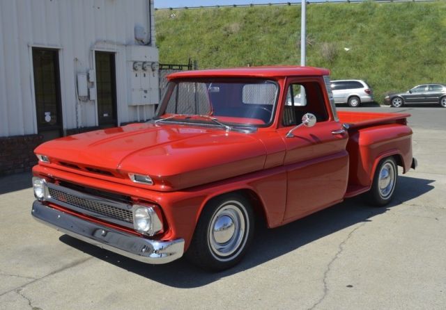 swb v8 at pickup truck hot rod rat custom vtg hauler c10 1965 1966 1963 1962 61