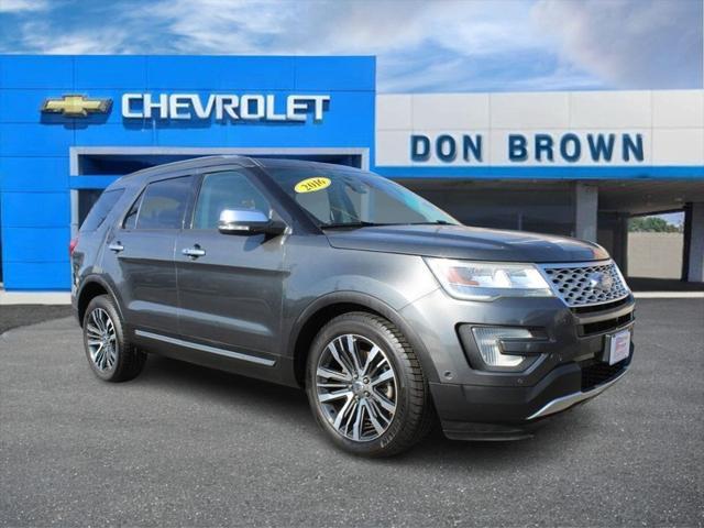 2016 ford explorer platinum