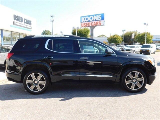 used 2017 gmc acadia awd denali clarksville, md 21029 for sale in clarksville, maryland