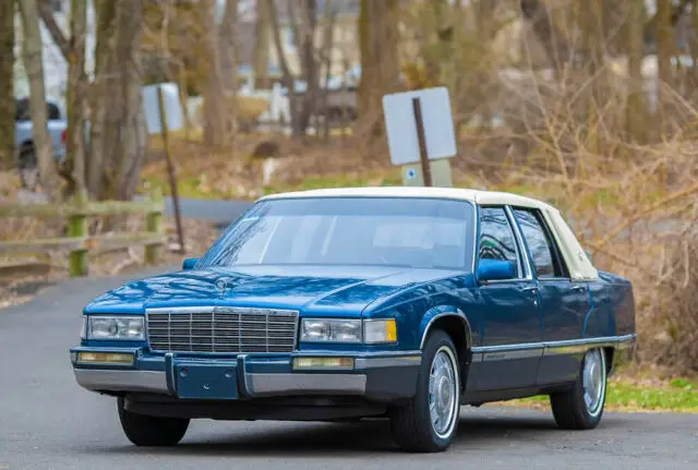 1991 cadillac fleetwood super low 48k mi southern carriage top collectible!
