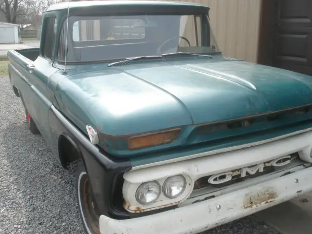 1963 gmc / chevrolet 1/2-ton fleetside p-u project truck nice survivor low price