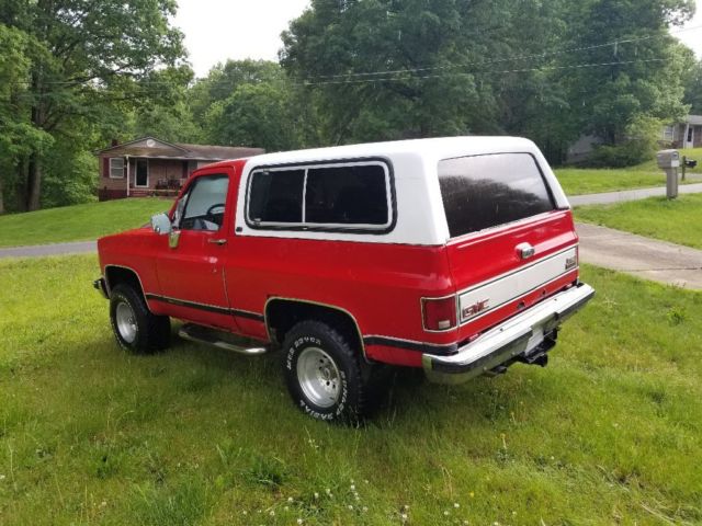 1989 gmc jimmy sle 4x4 fuel injected automatic transmission