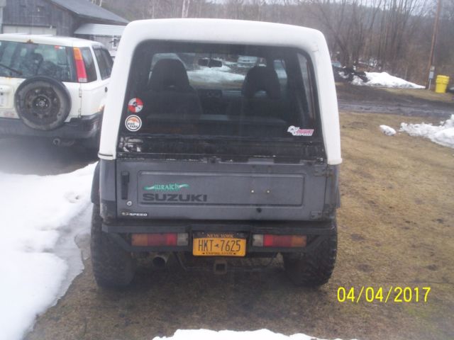 1988 suzuki samurai with 2 piece hard top lifted 4x4 1988.5