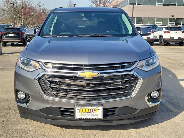 2021 chevrolet traverse lt leather