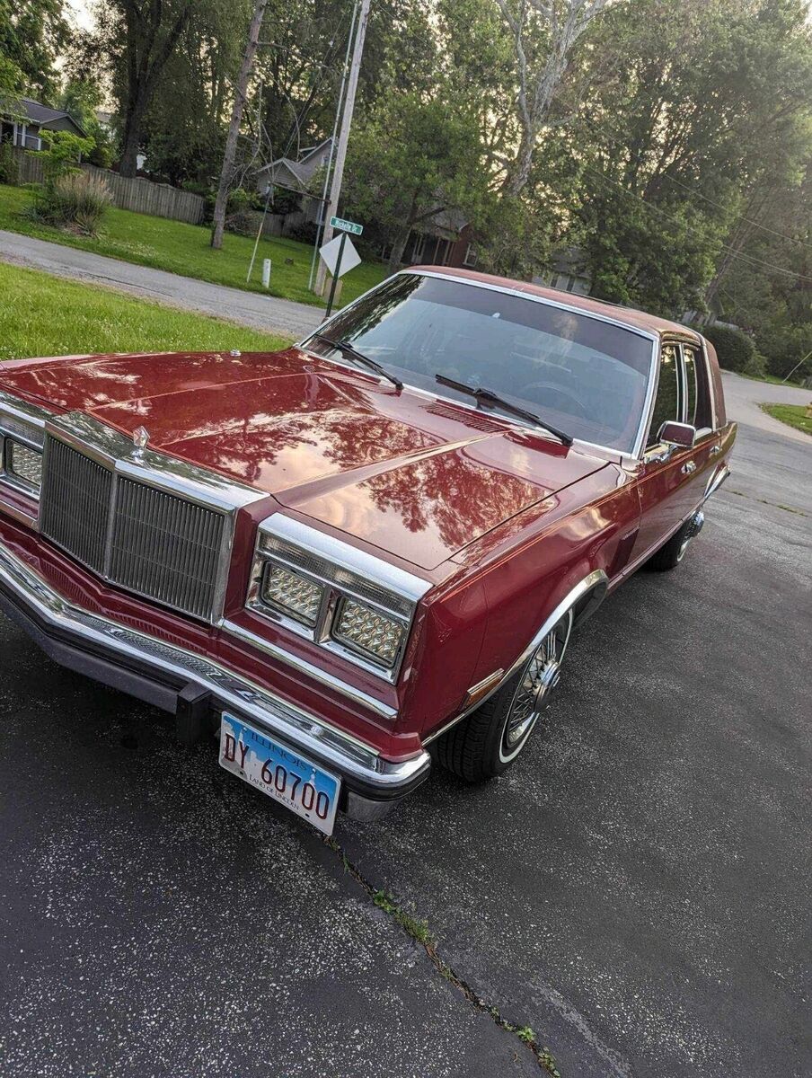 1987 chrysler new yorker red rwd automatic