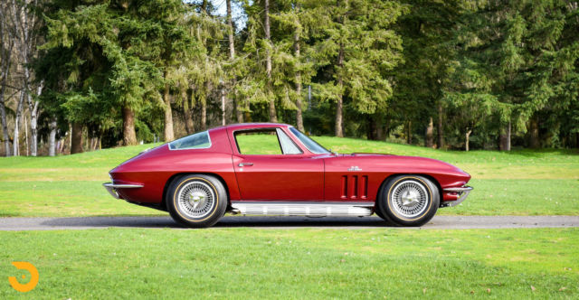 1966 corvette 427 coupe, frame-off restoration, 425hp, manual transmission