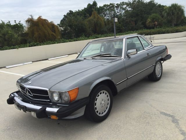 classic mercedes 560sl hardtop convertible one owner low miles clean autocheck