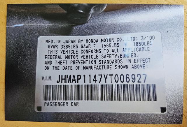 2000 honda s2000 base