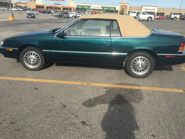 1994 chrysler lebaron lx convertible 2-door 3.0l