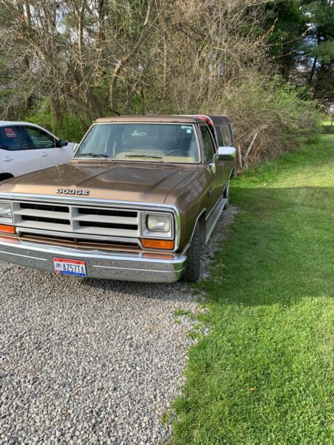 1989 dodge d150 pickup brown rwd automatic d150
