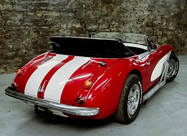 1967 austin healey mk3 convertible red rwd automatic