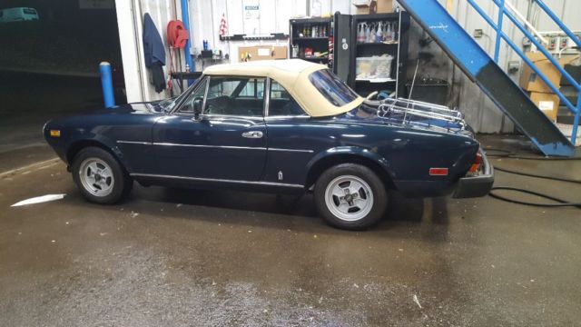 fiat spider 124 convertible. must see. lots of new upgrades. new engine, trans
