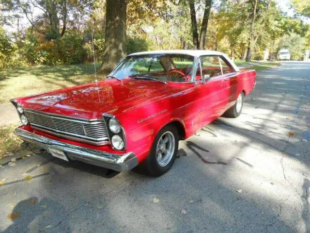 1965 ford galaxie 27610 miles red v8 automatic