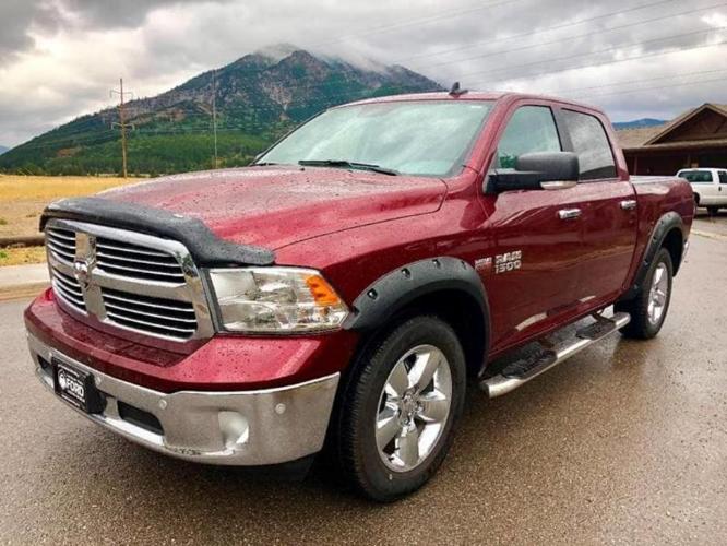 2017 ram ram pickup 1500 slt 4x4 slt 4dr crew cab 5.5 ft. sb pickup for sale in hoback junction, wyoming