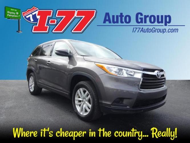 2014 toyota highlander le le 4dr suv (2.7l i4 for sale in ripley, west virginia