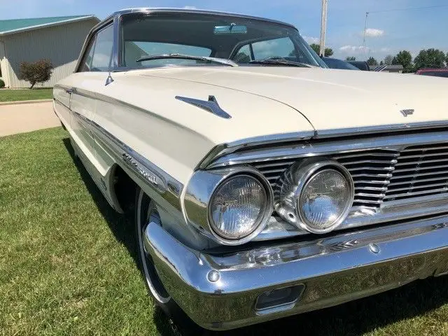 1964 ford galaxie base 79,701 miles white 390 automatic
