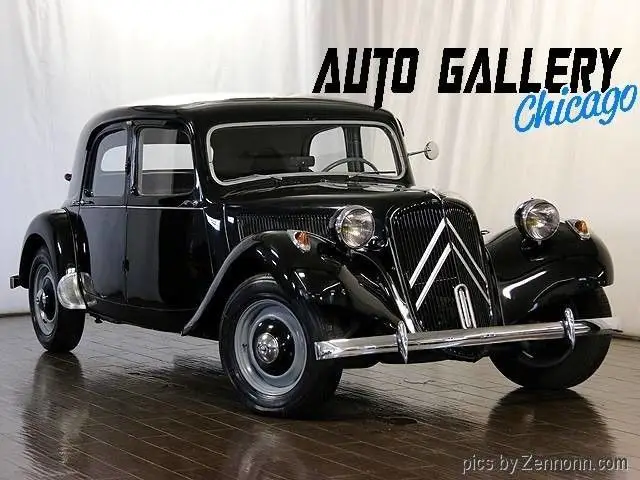 1955 citroen traction avant 21,244 miles