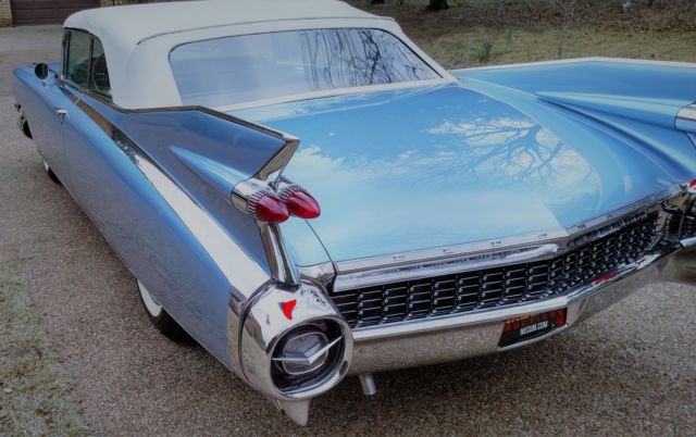 1959 cadillac eldorado biarritz true bucket seat car frame off restoration!!