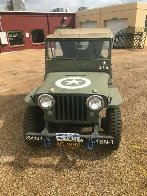 46 willys military jeep