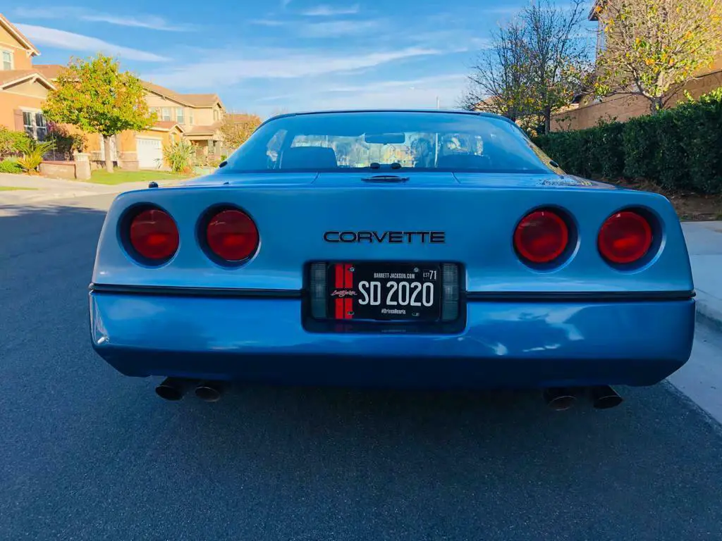 1985 chevrolet corvette 350/240 barrett jackson 36k documented miles no reserve