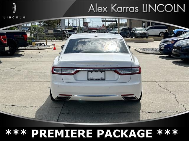 2017 lincoln continental premiere
