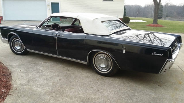 1967 lincoln continental convertible rare garage find one owner