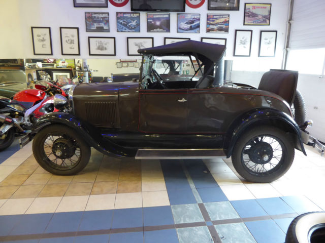 1929 ford model a rumble seat roadster great original condition everything works