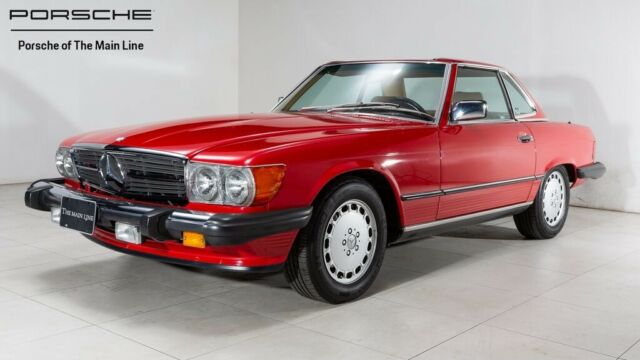 1989 mercedes-benz 500-class 560 sl 17,425 miles 2d convertible 5.6l v8 4-speed