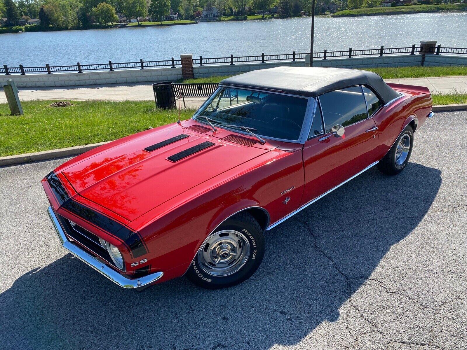 1967 chevrolet camaro super sport ss350 convertible 350ci v8 3 speed automatic