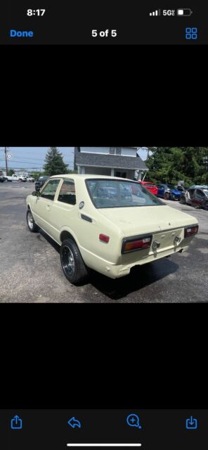 1989 toyota corolla coupe brown fwd manual