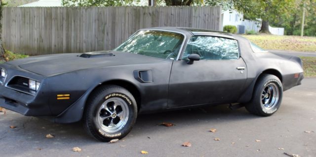 1977 trans am- partially restored