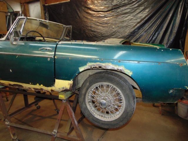1968 mgb mark ii roadster barn find 39000 miles