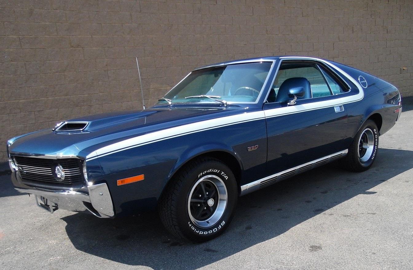 1970 amc amx base 6.4l hardtop 2-door rare coupe