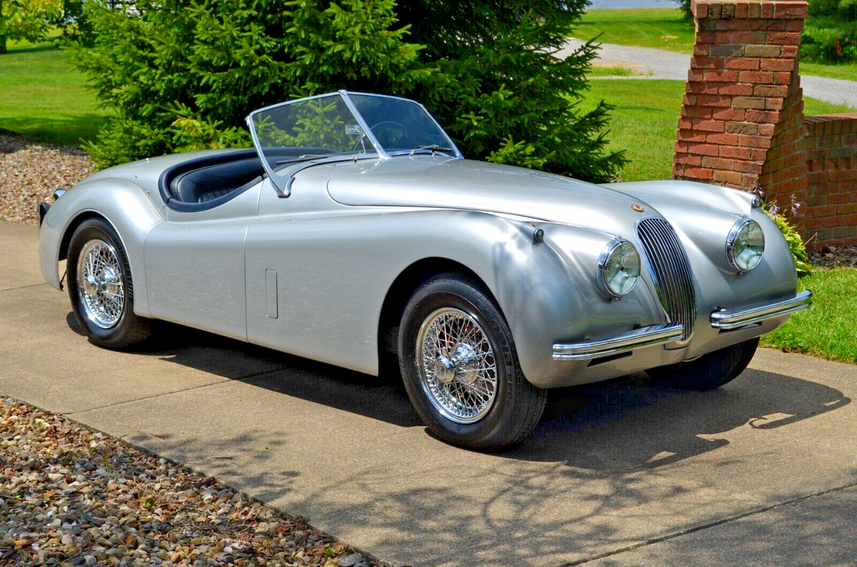 1954 jaguar xk120 se ots roadster