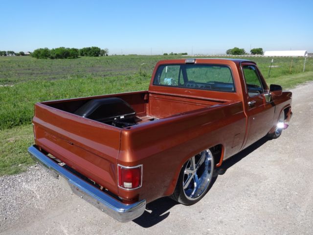 bagged hi $ parts built 350/700r4 auto vintage air ridetech project chevrolet
