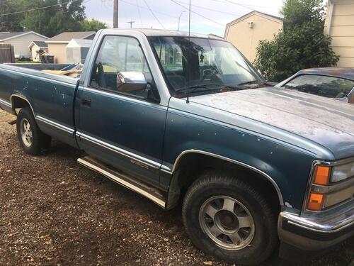 90 chevy 1/2 ton 2 wd motor ran good hasnt been started for a couple of years