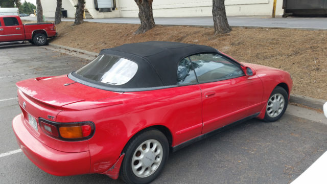 1992 toyota celica gt convertible 2-door 2.2l