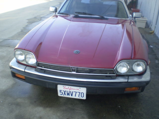jaguar 1986 xjs v12 - 56,392 miles (original miles)