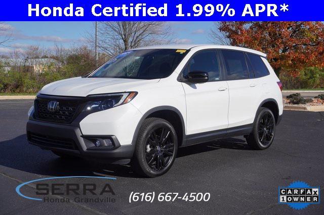2021 honda passport awd sport