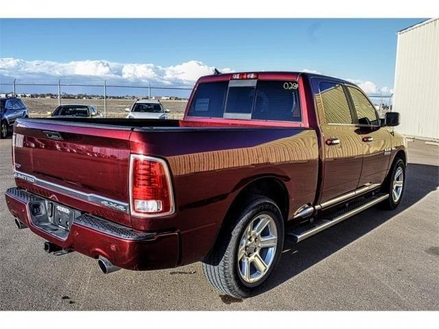 used 2016 ram 1500 4x4 crew cab longhorn clovis, nm 88101 for sale in cannon air force base, new mexico