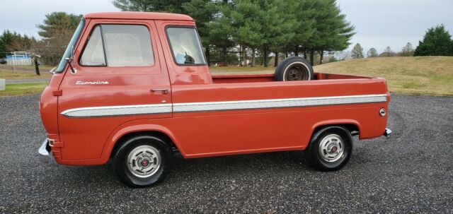 1965 ford econoline 5 window rare pick up truck
