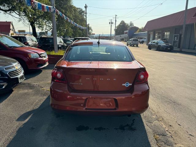 2012 dodge avenger se 4dr sedan
