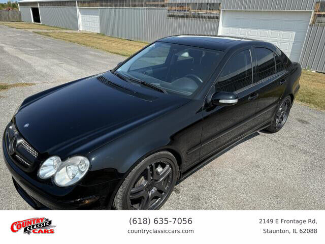 2005 mercedes-benz c-class c 55 amg sport sedan 4d