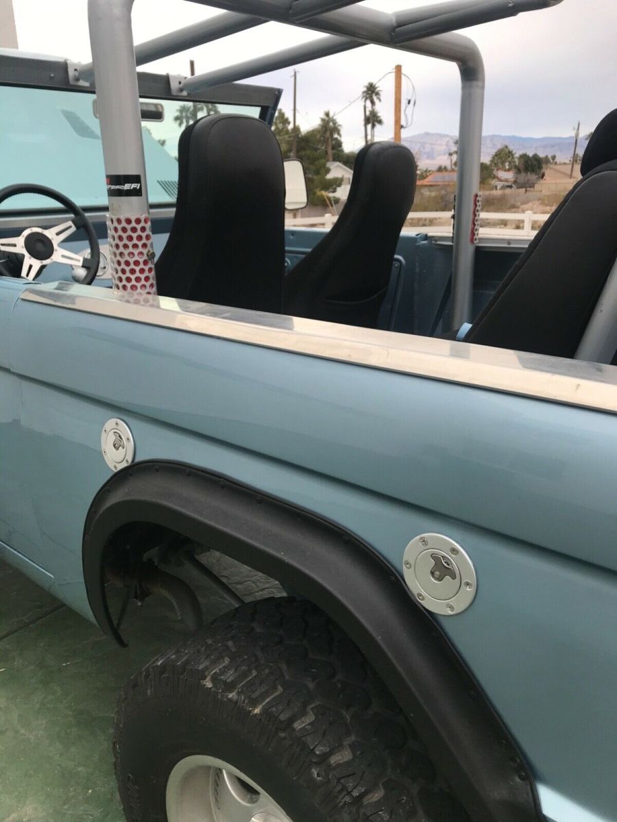 1967 ford bronco, fuel injection, 4-link rear suspension