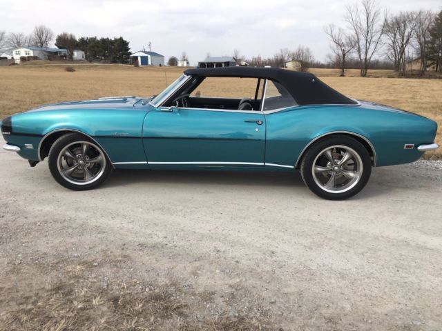 68 camaro convertible 4speed rs 4wheel disc classic air