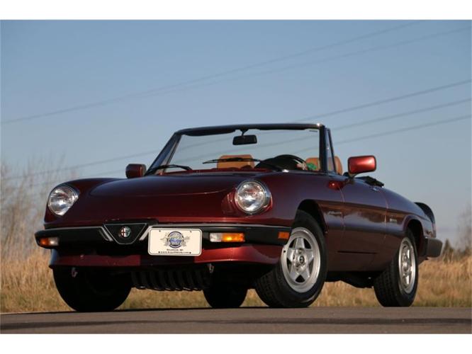 1989 alfa romeo 2000 spider veloce in stratford, wisconsin