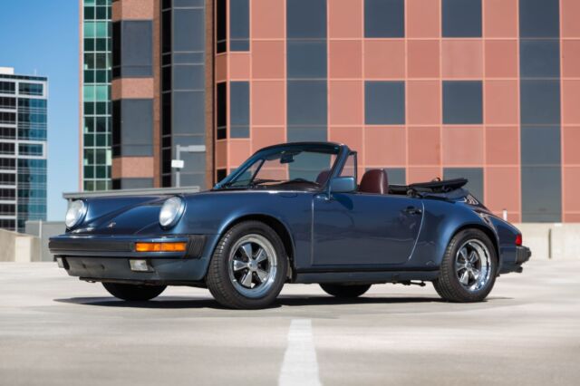 1989 porsche 911 carrera cabriolet one owner since new california car