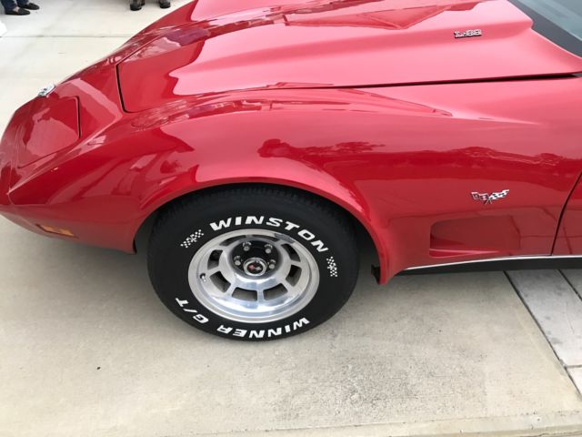 25th anniversary 1978 corvette restored!