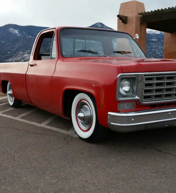 1976 chevy c -10 rat rod/73 74 75 pick up truck